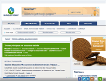 Tablet Screenshot of e-mutuelleetudiant.com